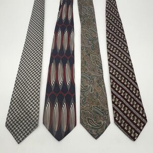 Geoffrey Beene Ties Lot Of 4
